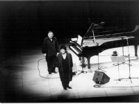 ...piano and vocals with Thanos Mikroutsikos at  NOUVEAU THEATRE AU BELGICQUE at Brussels in a 4 day tribute to greek music.