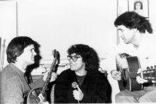 Rehearsing with George Dalaras and Christos Nikolopoulos for our performances in America