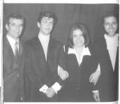 April 29th of 1969: Concert by Dimos Moutsos at Rex Theatre together with Gregoris Bithikotsis and Stamatis Kokotas. My first appearence at the age of 17