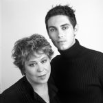 with Michalis Hadgigiannis  winter  2002 – 2003 for our perfomances at Zygos