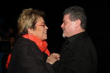 with Gustavo Santaolalla at the  Thessaloniki International Film Festival , November of 2008