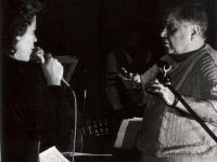 At the Music Centre of Athens – Sirios with Manos Hadjidakis and his ochestra